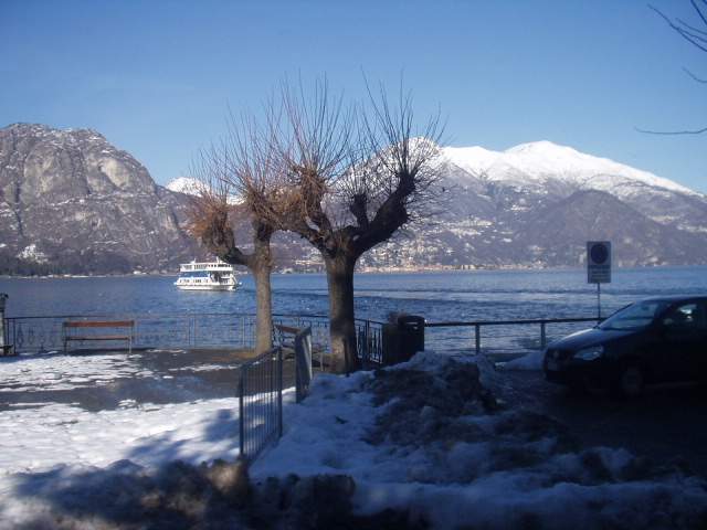 Ferry terminal at Lake Como