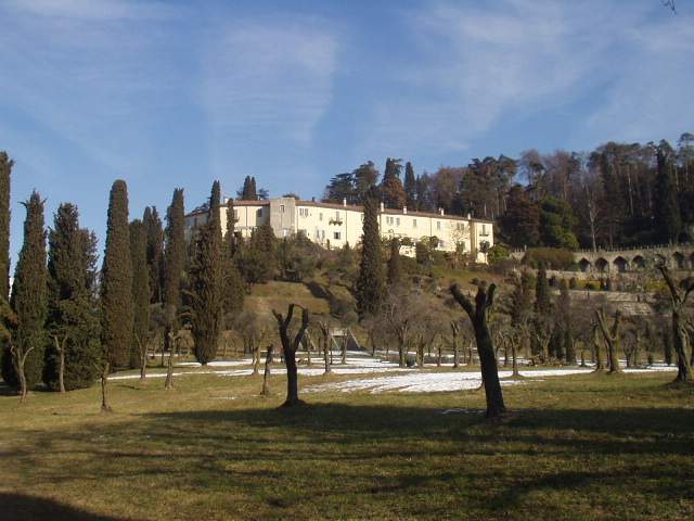 Villa Serbelloni on the hill