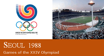 The emblem of the 1988 Seoul Olympic Games