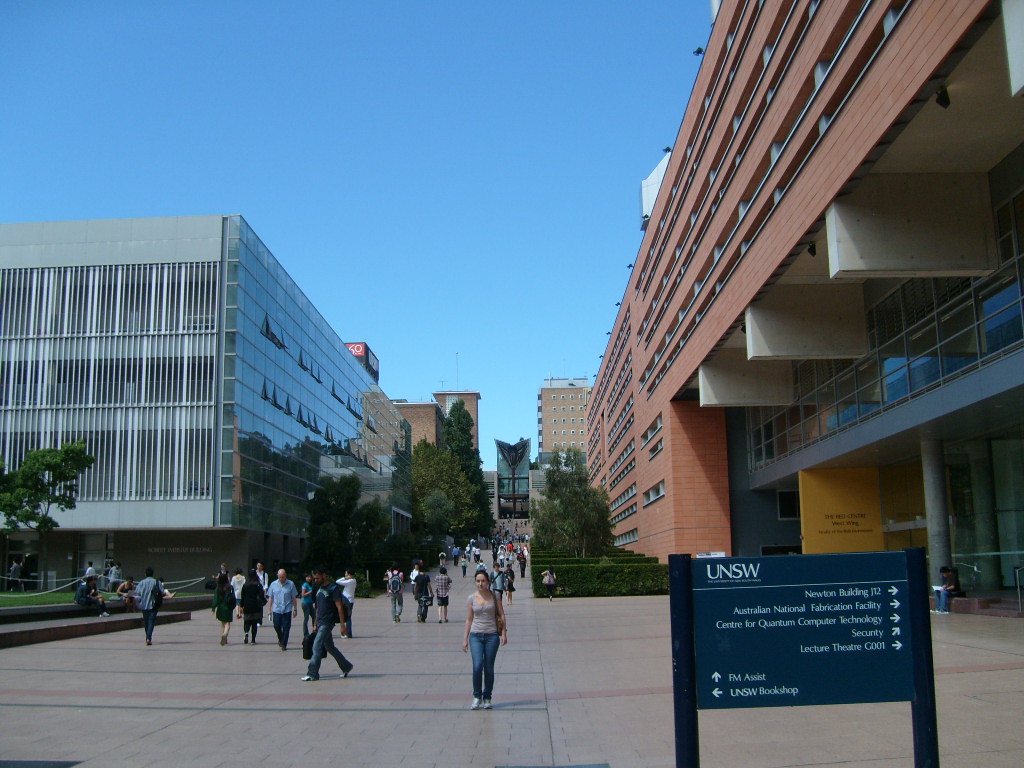 동양 학생들이 더 많은 뉴사우스웨일즈 대학교 캠퍼스