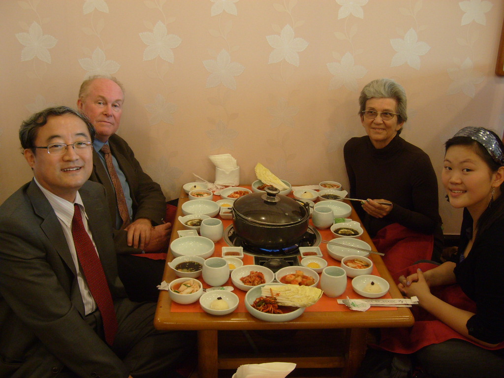 Luncheon with Prof. Greenleaf's family